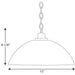 Progress Lighting Classic Dome Pendant Collection One-Light Pendant (P500149-020)