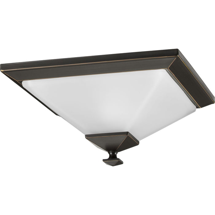 Progress Lighting Clifton Heights Collection Antique Bronze One-Light 12-1/2 Inch Flush Mount (P3854-20)