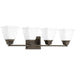 Progress Lighting Clifton Heights Collection Four-Light Bath And Vanity (P300161-020)