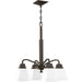 Progress Lighting Clifton Heights Collection Four-Light Chandelier (P400118-020)