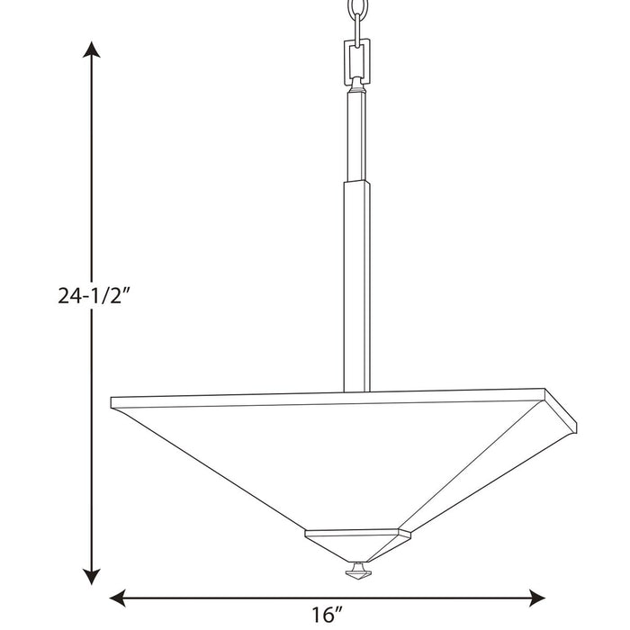 Rush Lamp Invert Progress Lighting P500126-020 Clifton Heights 2-Light Inverted Pendant ...