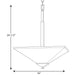 Progress Lighting Clifton Heights Collection Two-Light Inverted Pendant (P500126-020)