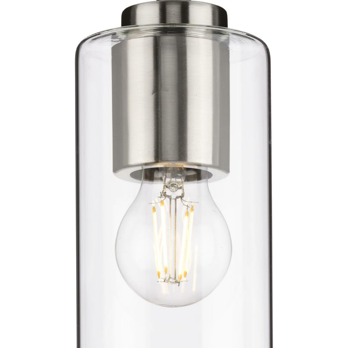 Progress Lighting Cofield Collection 60W One-Light Mini-Pendant Brushed Nickel (P500403-009)