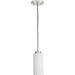 Progress Lighting Cofield Collection 60W One-Light Mini-Pendant Brushed Nickel (P500404-009)