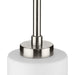 Progress Lighting Cofield Collection 60W One-Light Mini-Pendant Brushed Nickel (P500404-009)