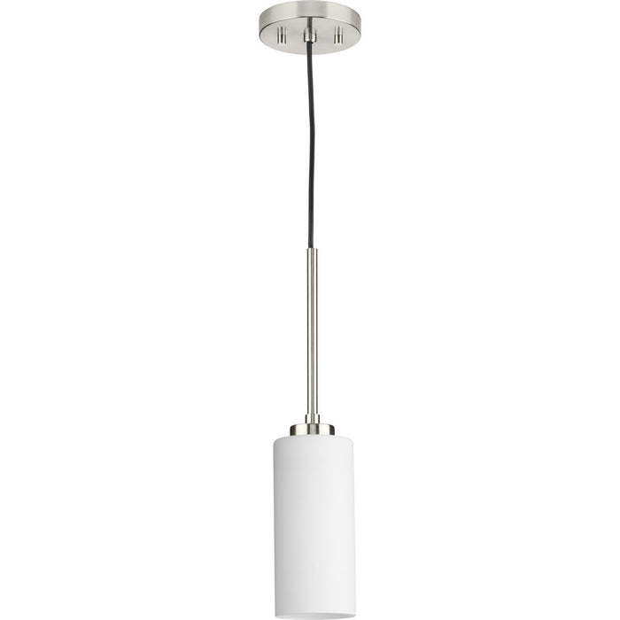 Progress Lighting Cofield Collection 60W One-Light Mini-Pendant Brushed Nickel (P500404-009)