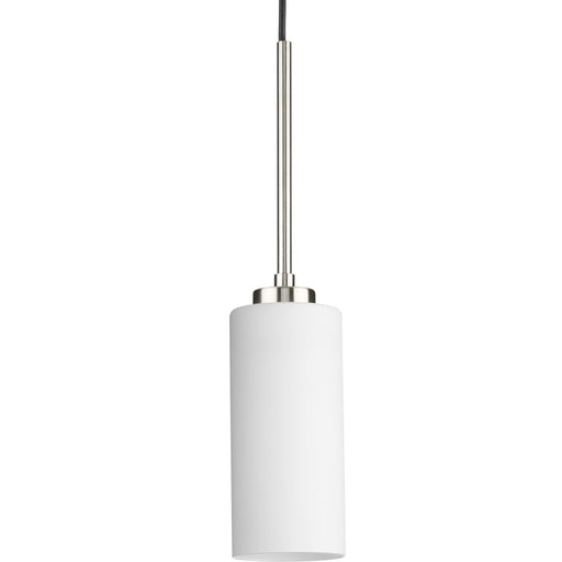 Progress Lighting Cofield Collection 60W One-Light Mini-Pendant Brushed Nickel (P500404-009)