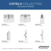 Progress Lighting Cofield Collection 60W One-Light Mini-Pendant Polished Chrome (P500403-015)