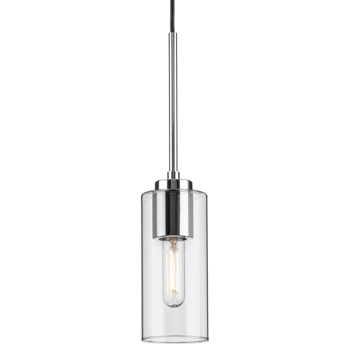 Progress Lighting Cofield Collection 60W One-Light Mini-Pendant Polished Chrome (P500403-015)