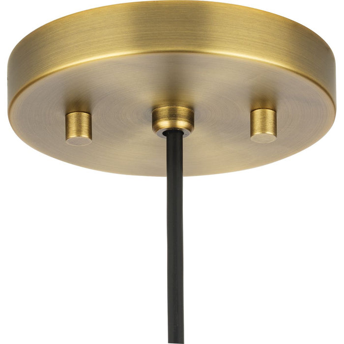 Progress Lighting Cofield Collection 60W One-Light Mini-Pendant Vintage Brass (P500403-163)