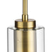 Progress Lighting Cofield Collection 60W One-Light Mini-Pendant Vintage Brass (P500403-163)