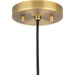 Progress Lighting Cofield Collection 60W One-Light Mini-Pendant Vintage Brass (P500404-163)
