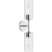 Progress Lighting Cofield Collection 60W Two-Light Wall Bracket Polished Chrome (P710115-015)