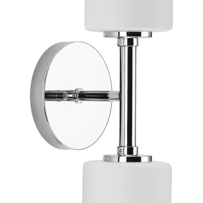 Progress Lighting Cofield Collection 60W Two-Light Wall Bracket Polished Chrome (P710116-015)