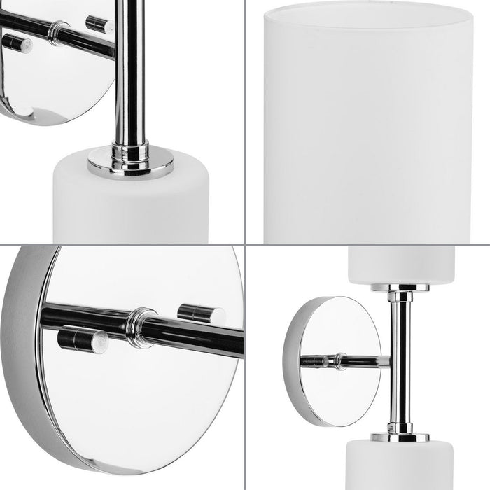 Progress Lighting Cofield Collection 60W Two-Light Wall Bracket Polished Chrome (P710116-015)