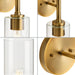 Progress Lighting Cofield Collection 60W Two-Light Wall Bracket Vintage Brass (P710115-163)