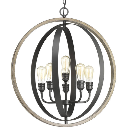 Progress Lighting Conestee Collection Six-Light Pendant (P500094-143)