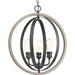 Progress Lighting Conestee Collection Three-Light Pendant (P500093-143)