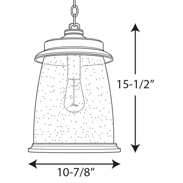 Progress Lighting Conover Collection Hanging Lantern (P550030-020)