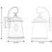 Progress Lighting Conover Collection Large Wall Lantern (P560085-103)