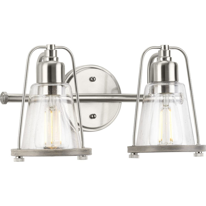 Progress Lighting Conway Collection 2 Light 100W Medium Base Bath And Vanity Fixture (P300296-009)