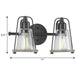 Progress Lighting Conway Collection 2 Light 100W Medium Base Bath And Vanity Fixture (P300296-031)