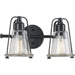 Progress Lighting Conway Collection 2 Light 100W Medium Base Bath And Vanity Fixture (P300296-031)