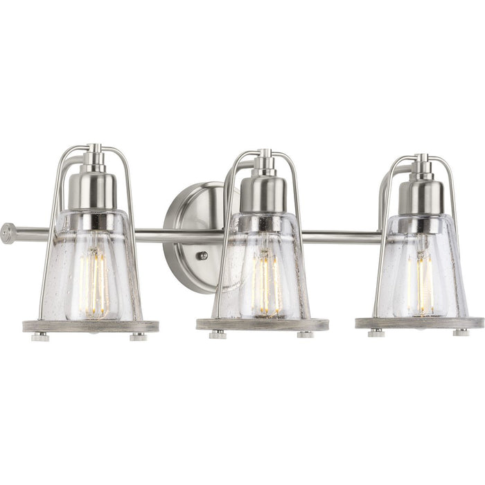 Progress Lighting Conway Collection 3 Light 100W Medium Base Bath And Vanity Fixture (P300297-009)
