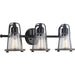 Progress Lighting Conway Collection 3 Light 100W Medium Base Bath And Vanity Fixture (P300297-031)