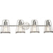 Progress Lighting Conway Collection 4 Light 100W Medium Base Bath And Vanity Fixture (P300298-009)