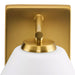 Progress Lighting Copeland Collection 75W One-Light Bath Fixture Brushed Gold (P300430-191)