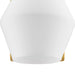 Progress Lighting Copeland Collection 75W One-Light Bath Fixture Brushed Gold (P300430-191)