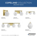 Progress Lighting Copeland Collection 75W One-Light Pendant Brushed Gold (P500409-191)