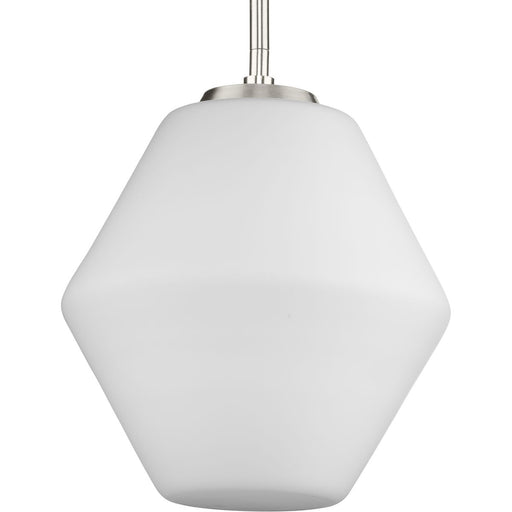 Progress Lighting Copeland Collection 75W One-Light Pendant Brushed Nickel (P500409-009)