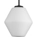 Progress Lighting Copeland Collection 75W One-Light Pendant Matte Black (P500409-31M)