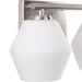 Progress Lighting Copeland Collection 75W Two-Light Bath Fixture Brushed Nickel (P300431-009)