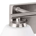 Progress Lighting Copeland Collection 75W Two-Light Bath Fixture Brushed Nickel (P300431-009)