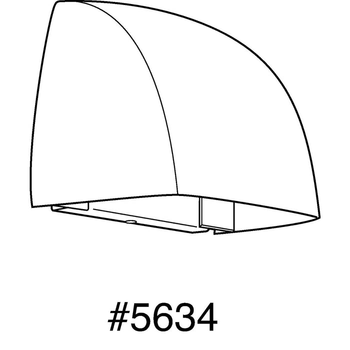 Progress Lighting Cornice Collection One-Light LED Wall Sconce 3000K (P5634-3130K9)