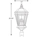 Progress Lighting Crawford Collection Four-Light Post Lantern (P5474-108)