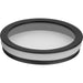 Progress Lighting Cylinder Lens Collection Black 5 Inch Round Cylinder Cover (P860045-031)