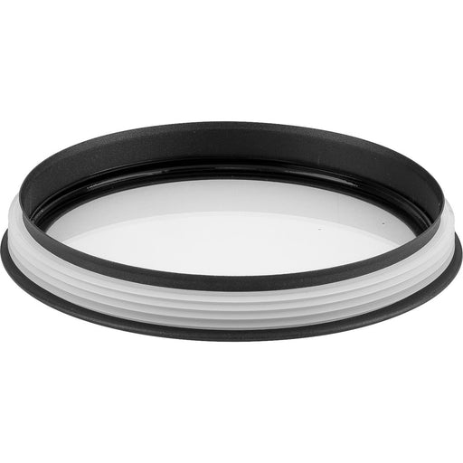 Progress Lighting Cylinder Lens Collection Black 6 Inch Round Cylinder Cover (P860046-031)