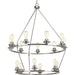 Progress Lighting Debut Collection Fifteen-Light Chandelier (P400017-009)