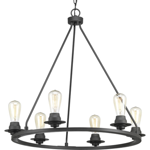 Progress Lighting Debut Collection Six-Light Chandelier (P400015-143)