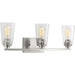 Progress Lighting Debut Collection Three-Light Bath And Vanity (P300010-009)