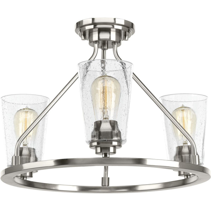 Progress Lighting Debut Collection Three-Light Semi-Flush Convertible (P350036-009)