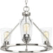 Progress Lighting Debut Collection Three-Light Semi-Flush Convertible (P350036-009)