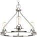 Progress Lighting Debut Collection Three-Light Semi-Flush Convertible (P350036-009)