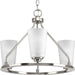 Progress Lighting Debut Collection Three-Light Semi-Flush Convertible (P350036-009)