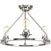 Progress Lighting Debut Collection Three-Light Semi-Flush Convertible (P350036-009)