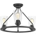 Progress Lighting Debut Collection Three-Light Semi-Flush Convertible (P350036-143)
